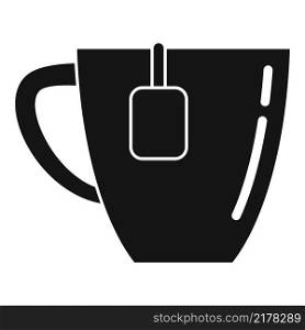 Home tea cup icon simple vector. Hot drink. Healthy food. Home tea cup icon simple vector. Hot drink