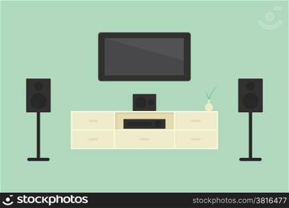 Home theater, vector