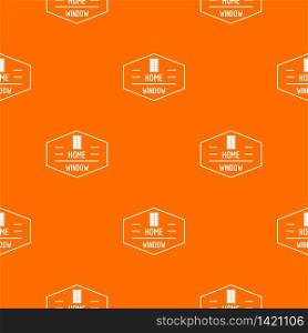 Home window pattern vector orange for any web design best. Home window pattern vector orange