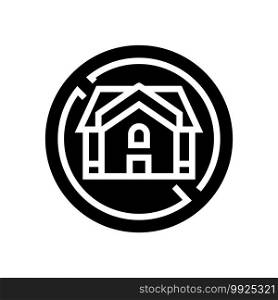 homeless poverty problem glyph icon vector. homeless poverty problem sign. isolated contour symbol black illustration. homeless poverty problem glyph icon vector illustration