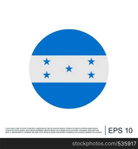 Honduras Flag Icon Template