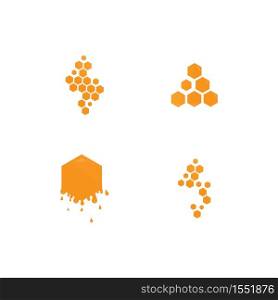 Honey logo illustration vector design