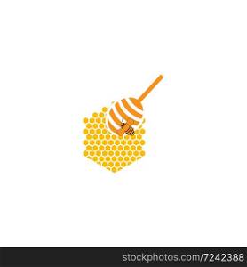Honey Logo Template Design Vector Design Concept Symbol