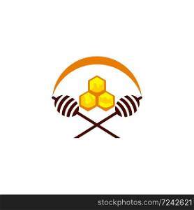 Honey Logo Template Design Vector Design Concept Symbol