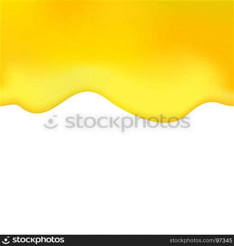 Honey vector drop oil realistic isolated background bee illustration liquid flowing yellow