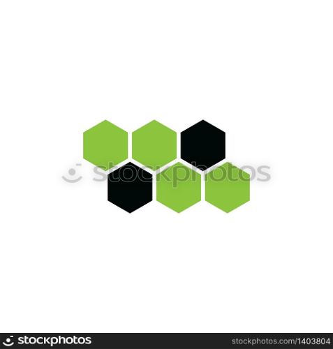 Honeycomb icon design template