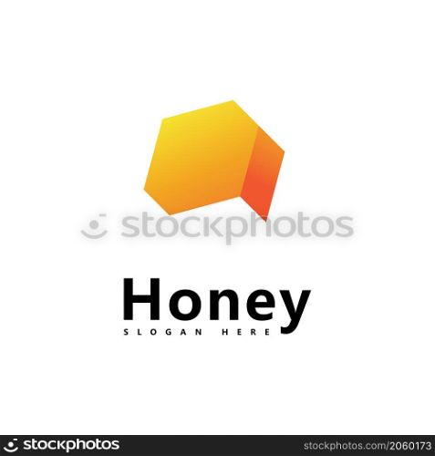 Honeycomb logo icon design template