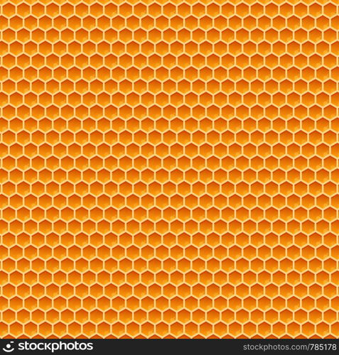 Honeycomb monochrome honey pattern. Vector illustration.. Honeycomb monochrome honey pattern. Vector stock illustration.