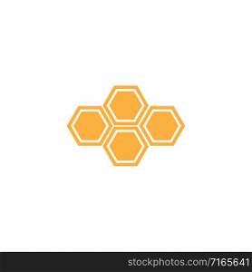 honeycomb pattern. Hexagon abstract background vector design
