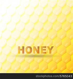 Honeycomb vector background