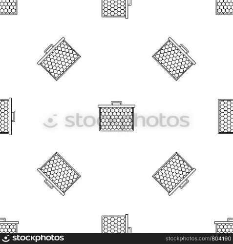Honeycombs icon. Outline illustration of honeycombs vector icon for web design isolated on white background. Honeycombs icon, outline style