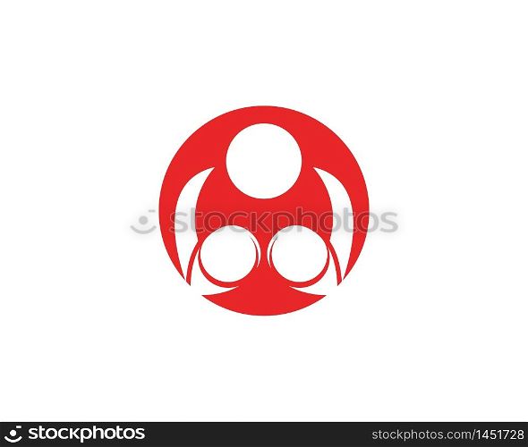 Hook boxing icon template