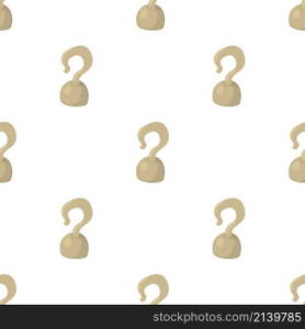Hook pattern seamless background texture repeat wallpaper geometric vector. Hook pattern seamless vector