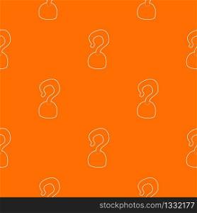 Hook pattern vector orange for any web design best. Hook pattern vector orange