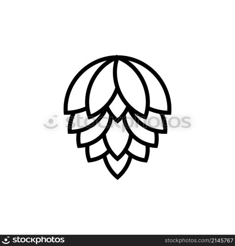 hop icon vector design templates white on background