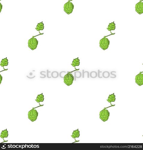 Hops pattern seamless background texture repeat wallpaper geometric vector. Hops pattern seamless vector