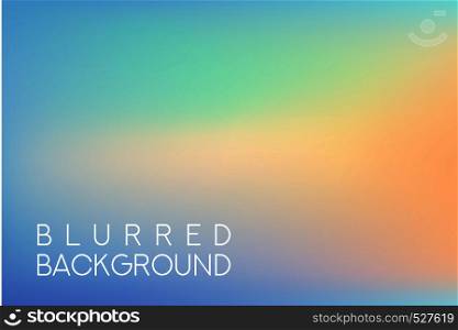horizontal wide multicolored blurred background. Sunset and sunrise sea blurred background.. horizontal wide multicolored blurred background