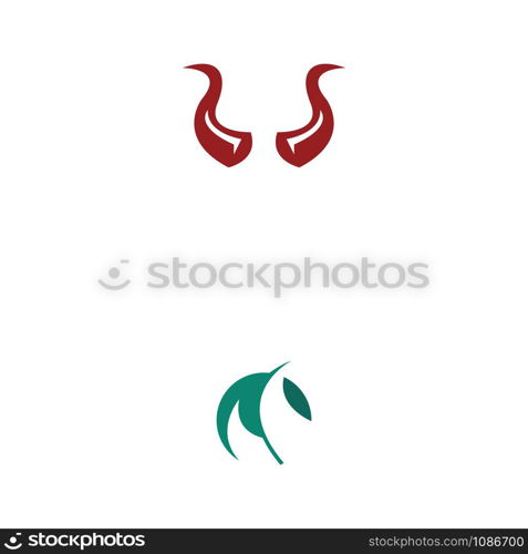 Horn Logo Template vector symbol nature