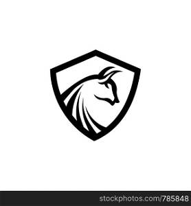 horse and sheild logo template