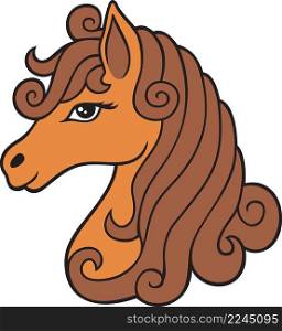 Horse head color