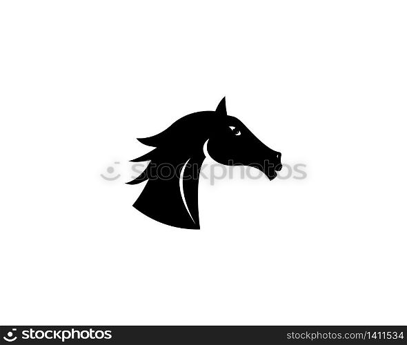 Horse head icon vector illustration