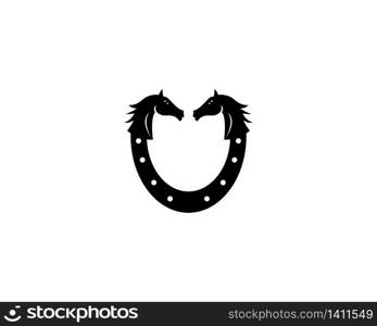 Horse head icon vector illustration