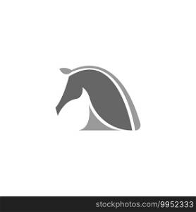 Horse logo icon design template vector illustration