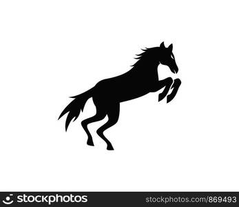 Horse Logo Template Vector illustration design