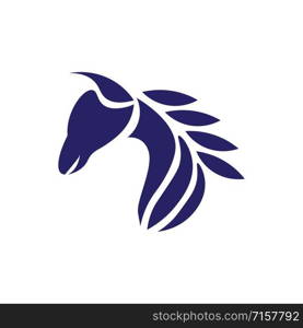 horse logo vector
