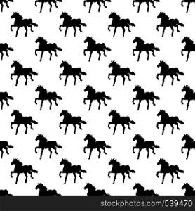 Horse pattern seamless black for any design. Horse pattern seamless