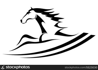 Horse tattoo symbol