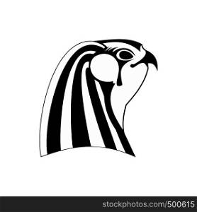Horus icon in simple style isolated on white background. Horus icon, simple style