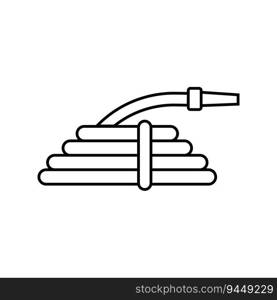 hose icon vector template illustration lgoo design