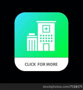Hospital, Building, Clinic, Medical Mobile App Icon Design