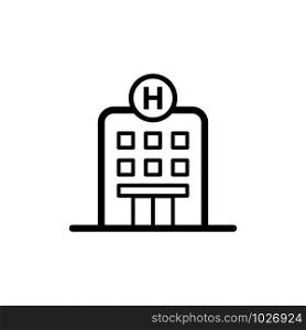 hospital building icon