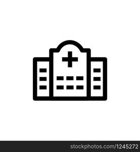 Hospital icon design vector template