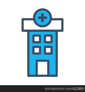 Hospital icon vector design illustration