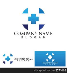 Hospital logo and symbol vector