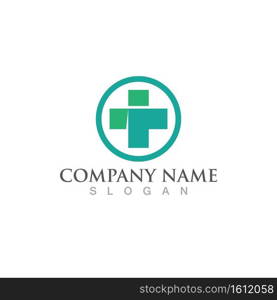Hospital logo and symbol vector image