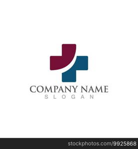 Hospital logo and symbol vector image