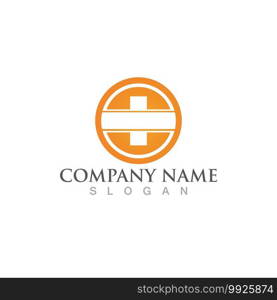 Hospital logo and symbol vector image