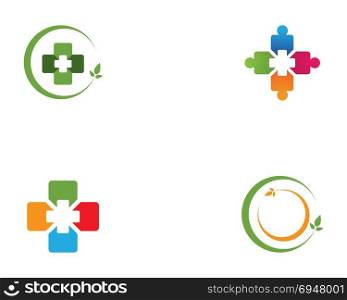 Hospital logo and symbols template icons app