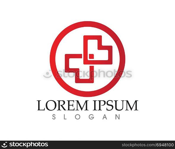 Hospital logo and symbols template icons app