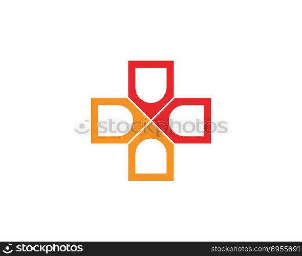 Hospital logo and symbols template icons app. Hospital logo and symbols template icons app,