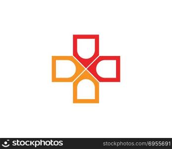 Hospital logo and symbols template icons app. Hospital logo and symbols template icons app,