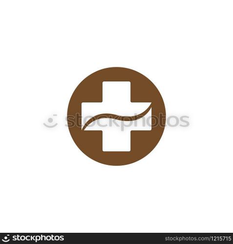 Hospital logo and symbols template icons vector