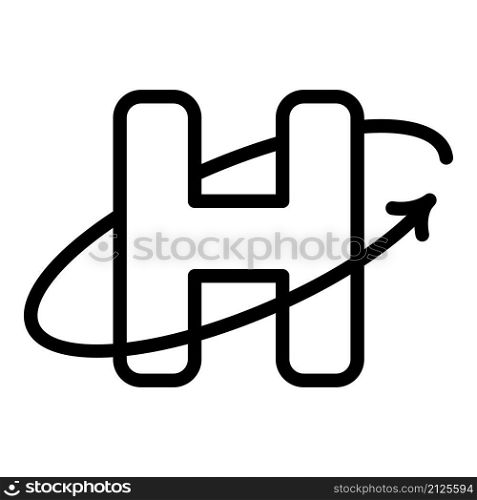 Hospital logo icon outline vector. Medical pharmacy. Cross health. Hospital logo icon outline vector. Medical pharmacy