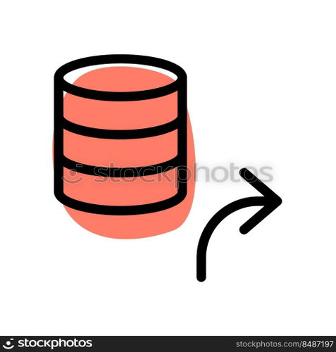 Hosted server network with database forwarding technology