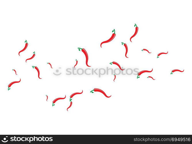 Hot Chili vector icon illustration design