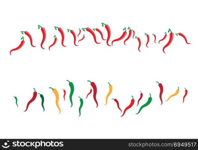 Hot Chili vector icon illustration design